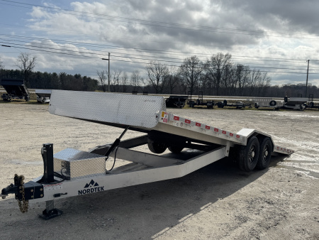 New 2026 Nordtek 102x22 Tilt Trailer 14K GVWR