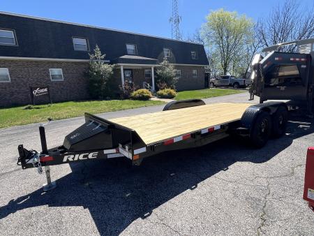 New 2026 Rice Trailers 6x18 Car Hauler