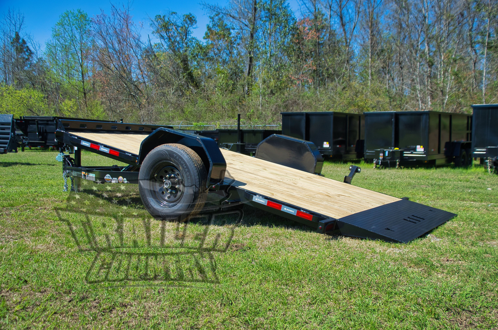 New 2026 TSB 80"X12' SINGLE AXLE TILT TRAILER