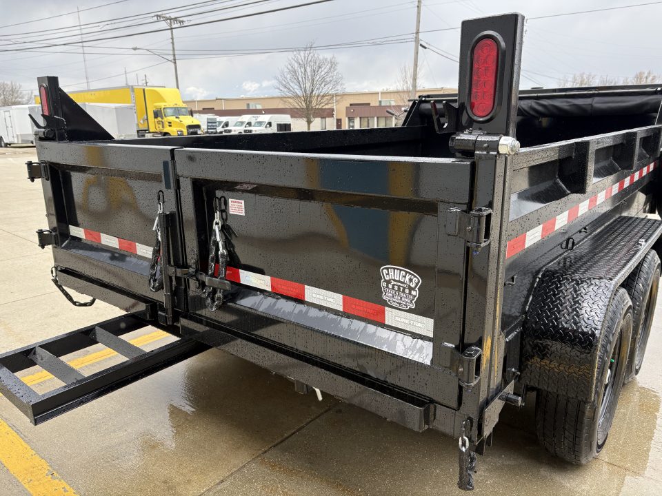 New 2026 Sure-Trac 82 IN x 12 HD Low Profile Dump Trailer 12K Telescopic Dump Trailer