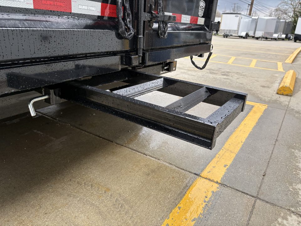 New 2026 Sure-Trac 82 IN x 12 HD Low Profile Dump Trailer 12K Telescopic Dump Trailer