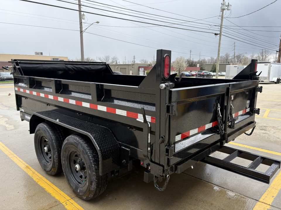 New 2026 Sure-Trac 82 IN x 12 HD Low Profile Dump Trailer 12K Telescopic Dump Trailer