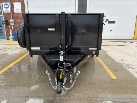 New 2026 Sure-Trac 82 IN x 12 HD Low Profile Dump Trailer 12K Telescopic Dump Trailer