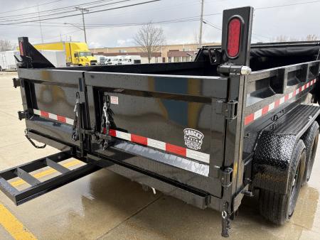 New 2026 Sure-Trac 82 IN x 12 HD Low Profile Dump Trailer 12K Telescopic Dump Trailer