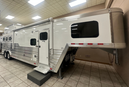 New 2026 Cimarron 3H 12'6  Trail Boss Conversions LQ Horse Trailer