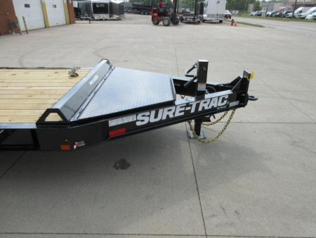 New 2026 Sure-Trac 7 x 20 (17+3) Pro Series Beam Implement Trailer 17.6K Equipment Trailer