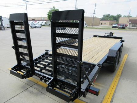 New 2026 Sure-Trac 7 x 20 (17+3) Pro Series Beam Implement Trailer 17.6K Equipment Trailer