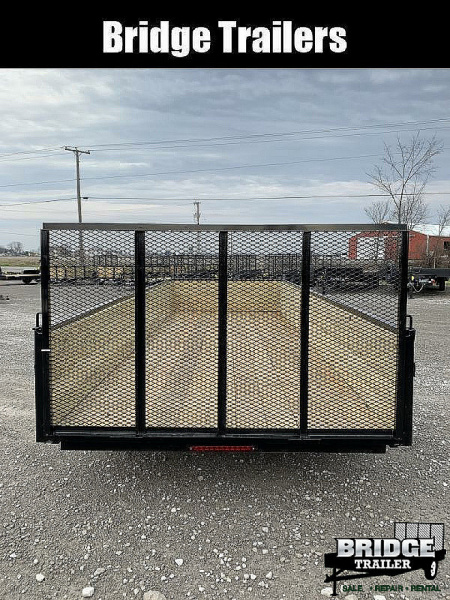 New 2026 AMO A9620TBXWGN (82" x 20') 7K Tandem Highside Utility Trailer