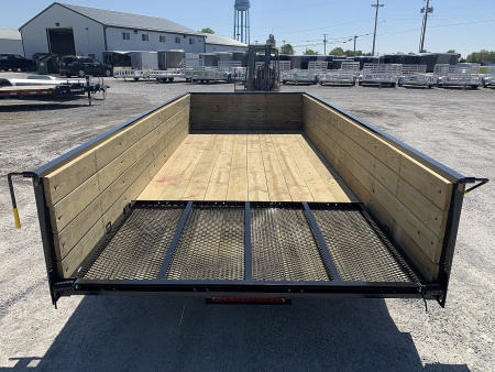New 2026 AMO A9620TBXWGN (82" x 20') 7K Tandem Highside Utility Trailer