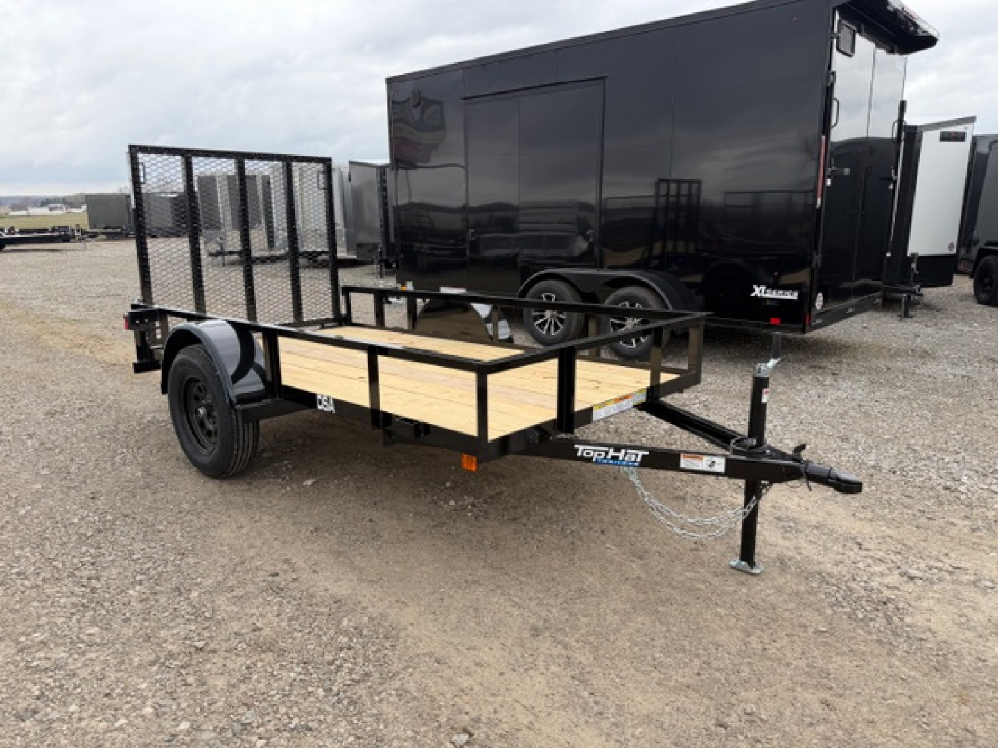 New 2026 Top Hat 5'x10' Utility Trailer
