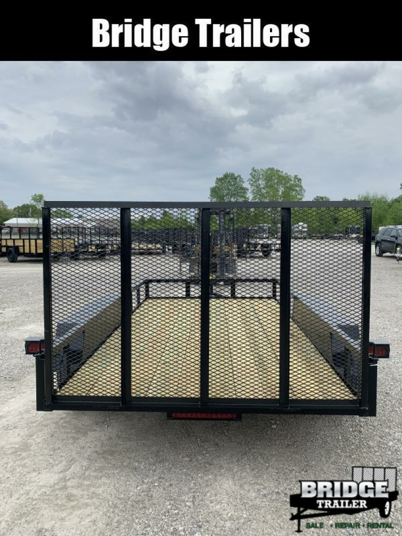 New 2026 AMO AL12TB (76" X 12') 7K Landscape Utility Trailer