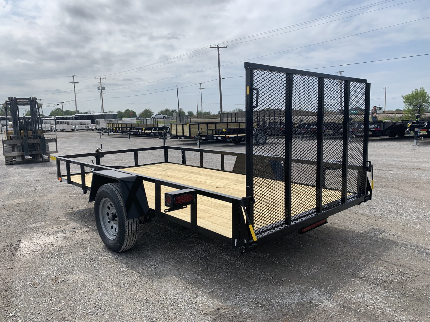 New 2026 AMO A612G (76" x 12") 2.9K Standard Utility Trailer