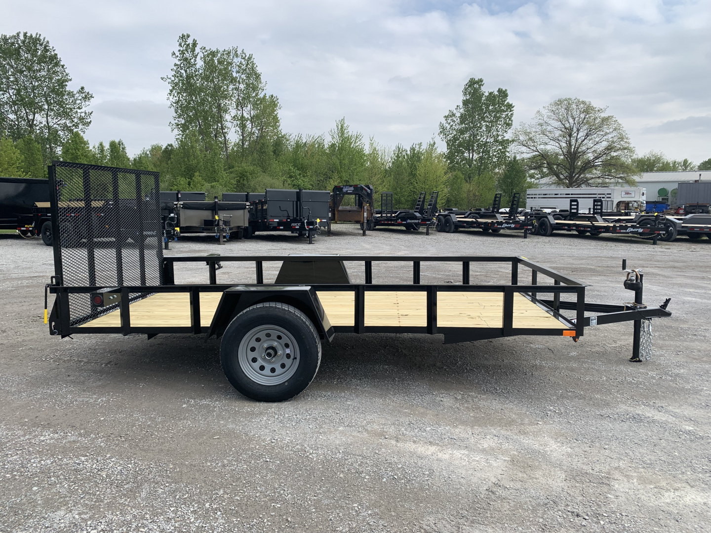 New 2026 AMO A612G (76" x 12") 2.9K Standard Utility Trailer