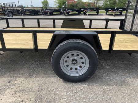New 2026 AMO A612G (76" x 12") 2.9K Standard Utility Trailer