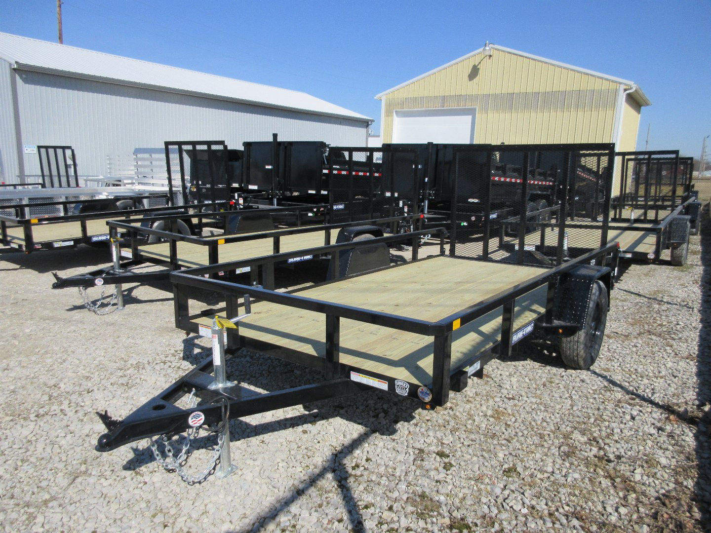 New 2026 Sure-Trac 6'X12' TUBE TOP 3K UTILITY Utility Trailer