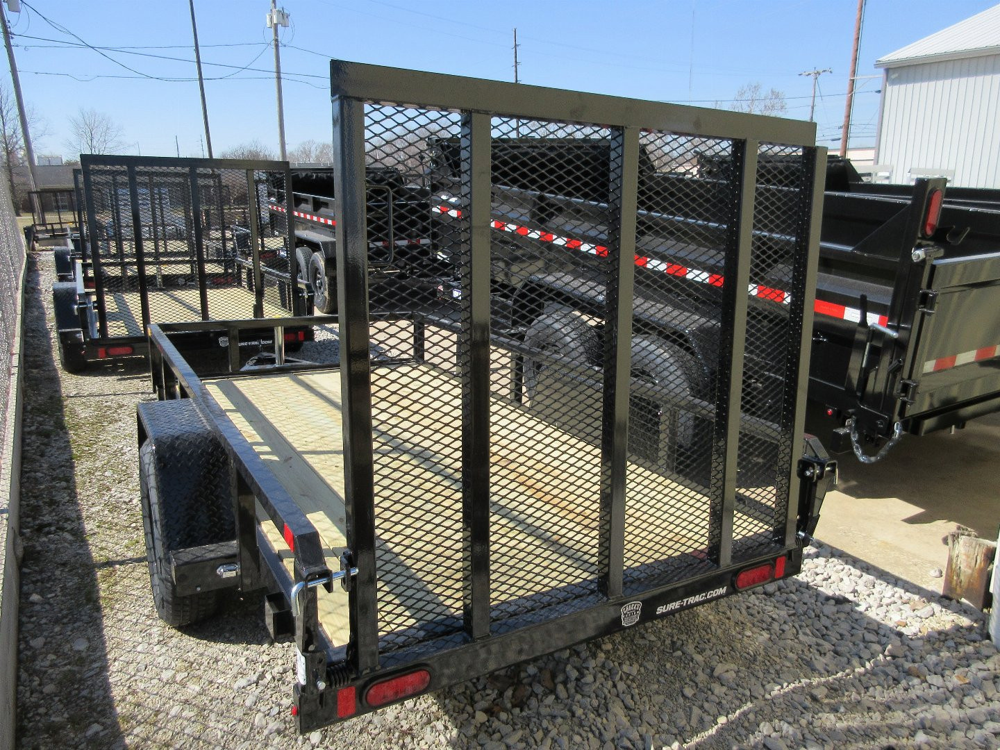 New 2026 Sure-Trac 5 X 10 Tube Top Utility 3K Idler Utility Trailer