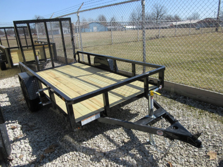 New 2026 Sure-Trac 5 X 10 Tube Top Utility 3K Idler Utility Trailer