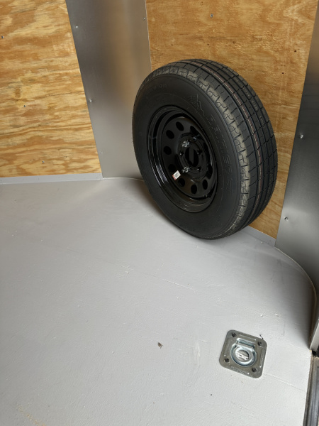 New 2025 Cargo Craft 7'x16'x7'tall Elite V Nose Sport with ramp door, black/black out Cargo / Enclosed Trailer