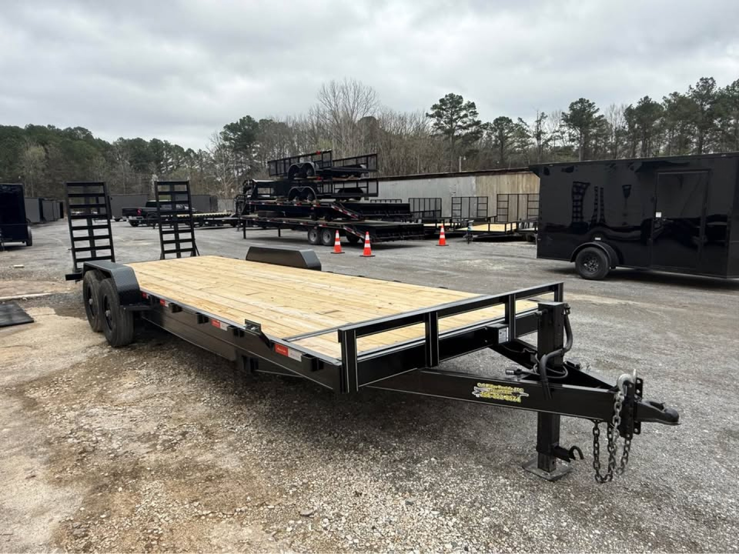 New 2026 Oak Ridge 83x24 14k Equipment Trailer