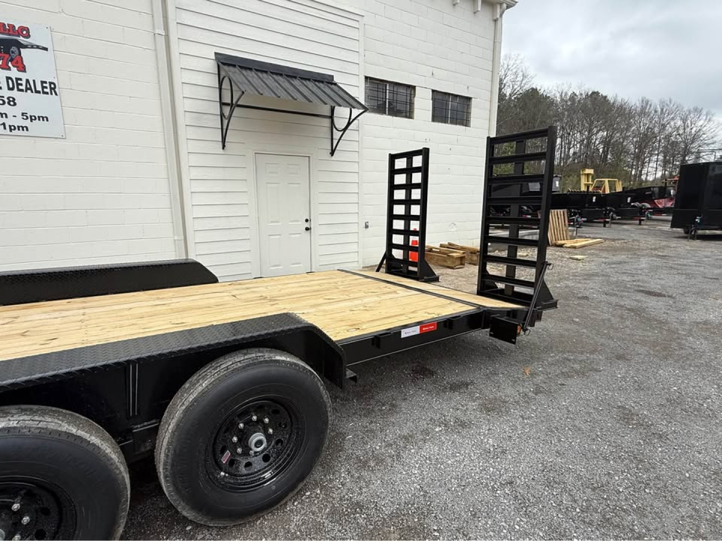 New 2026 Oak Ridge 83x24 14k Equipment Trailer
