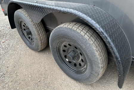 New 2025 Cargo Craft 7'x16'x7'tall Elite V Nose Sport with ramp in Charcoal / Black out Cargo / Enclosed Trailer