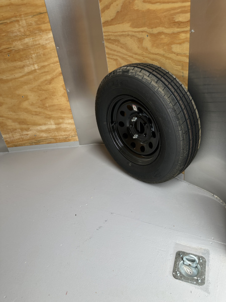 New 2025 Cargo Craft 7'x16'x7'tall Elite V Nose Sport with ramp in Charcoal / Black out Cargo / Enclosed Trailer