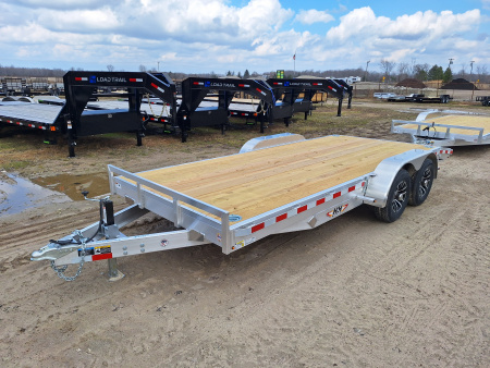 New 2026 H&H Trailers 82x18 10K Aluminum Car Hauler