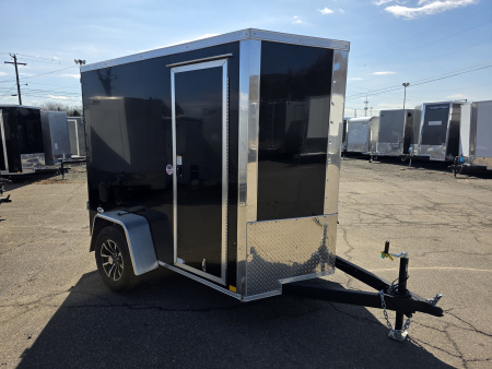 New 2026 Look Trailers ST DLX 5X8 - RAMP Cargo / Enclosed Trailer