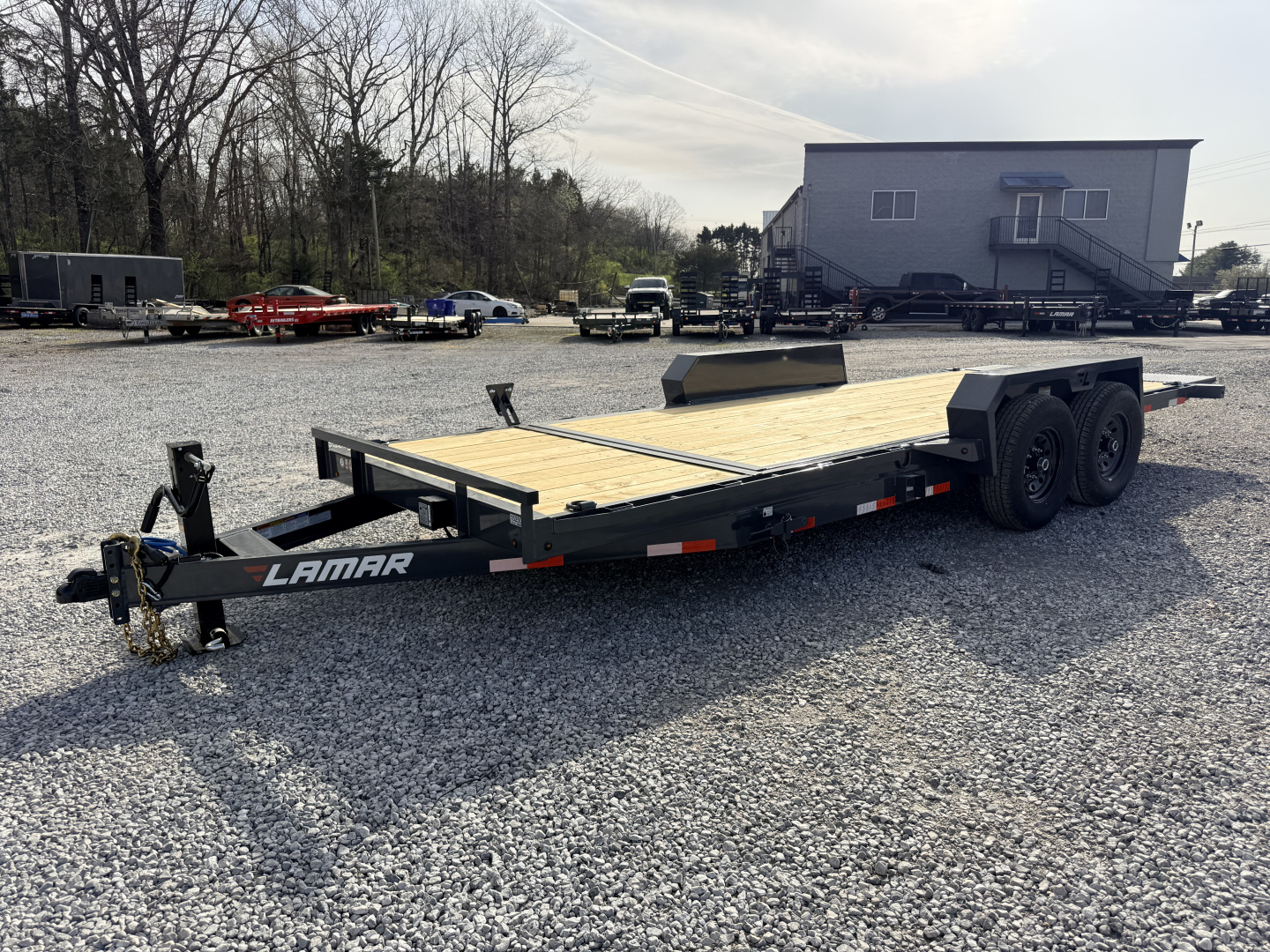 New 2026 Lamar Trailers 7X20 GRAVITY TILT 14K GVWR Equipment Trailer