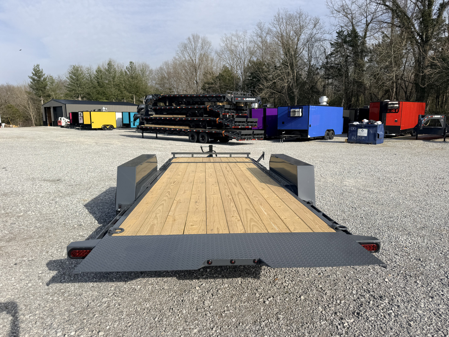 New 2026 Lamar Trailers 7X20 GRAVITY TILT 14K GVWR Equipment Trailer