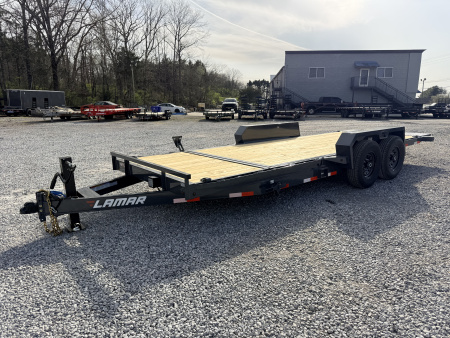 New 2026 Lamar Trailers 7X20 GRAVITY TILT 14K GVWR Equipment Trailer