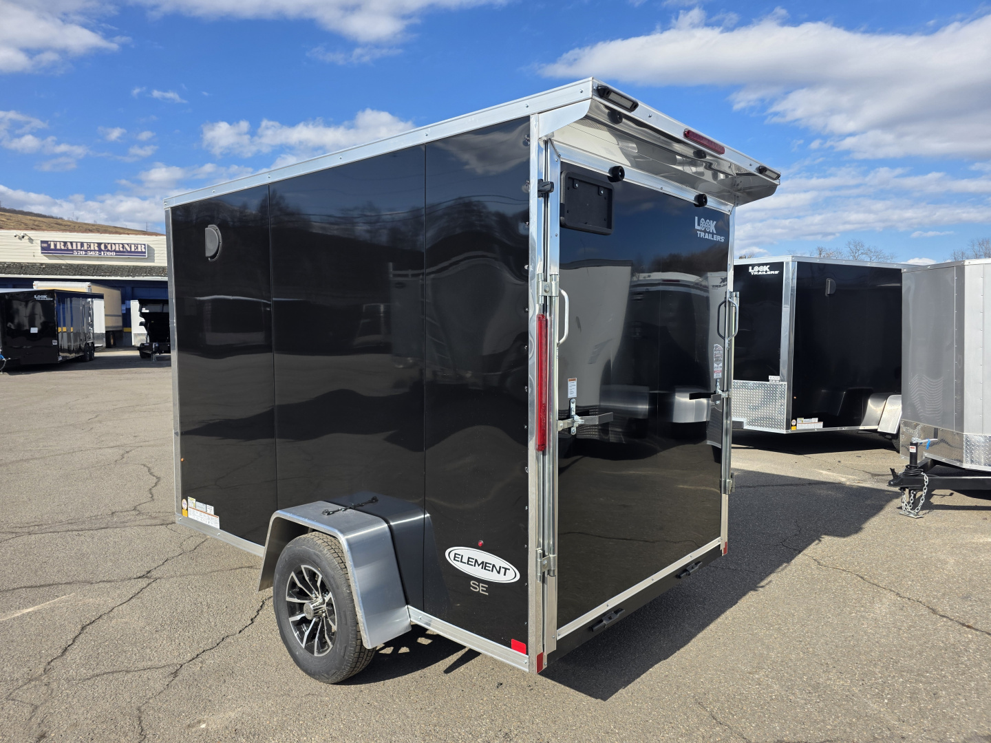 New 2026 Look Trailers ELEMENT SE 6X10 - RAMP Cargo / Enclosed Trailer