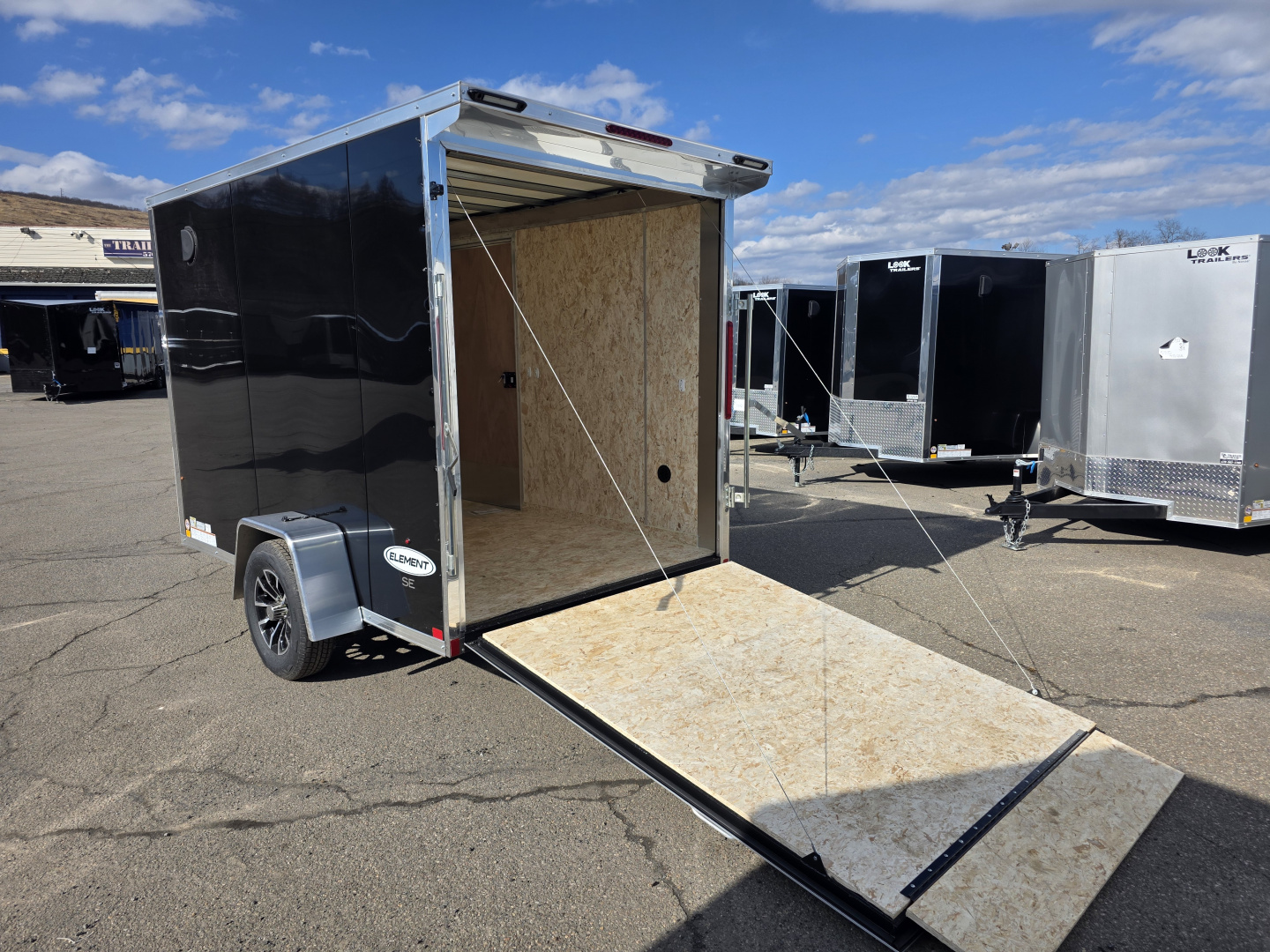 New 2026 Look Trailers ELEMENT SE 6X10 - RAMP Cargo / Enclosed Trailer