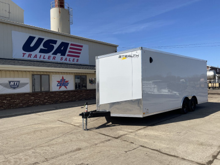New 2026 Stealth Trailers 8.5x20 Titan 10K w/7ft Interior Height Cargo / Enclosed Trailer