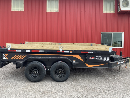 New 2026 ORANGE X CSD 83X14 DUMP TRAILER 14K Dump Trailer