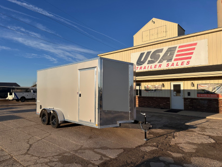 New 2026 Formula Trailers 7x16 Conquest 7K w/7ft Height & Translucent Roof Cargo / Enclosed Trailer