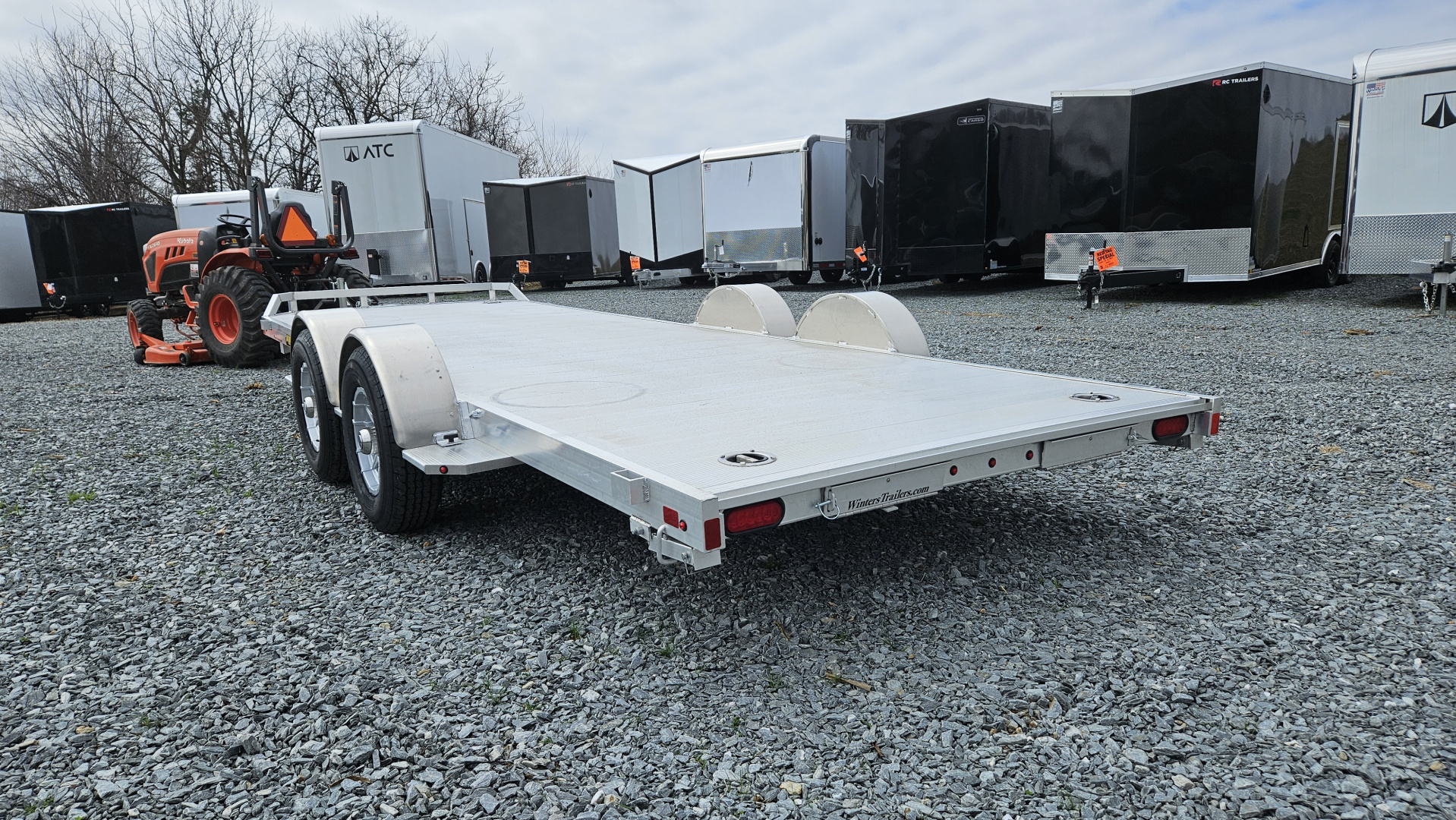 New 2027 Aluma 82X20TA Car / Racing Trailer