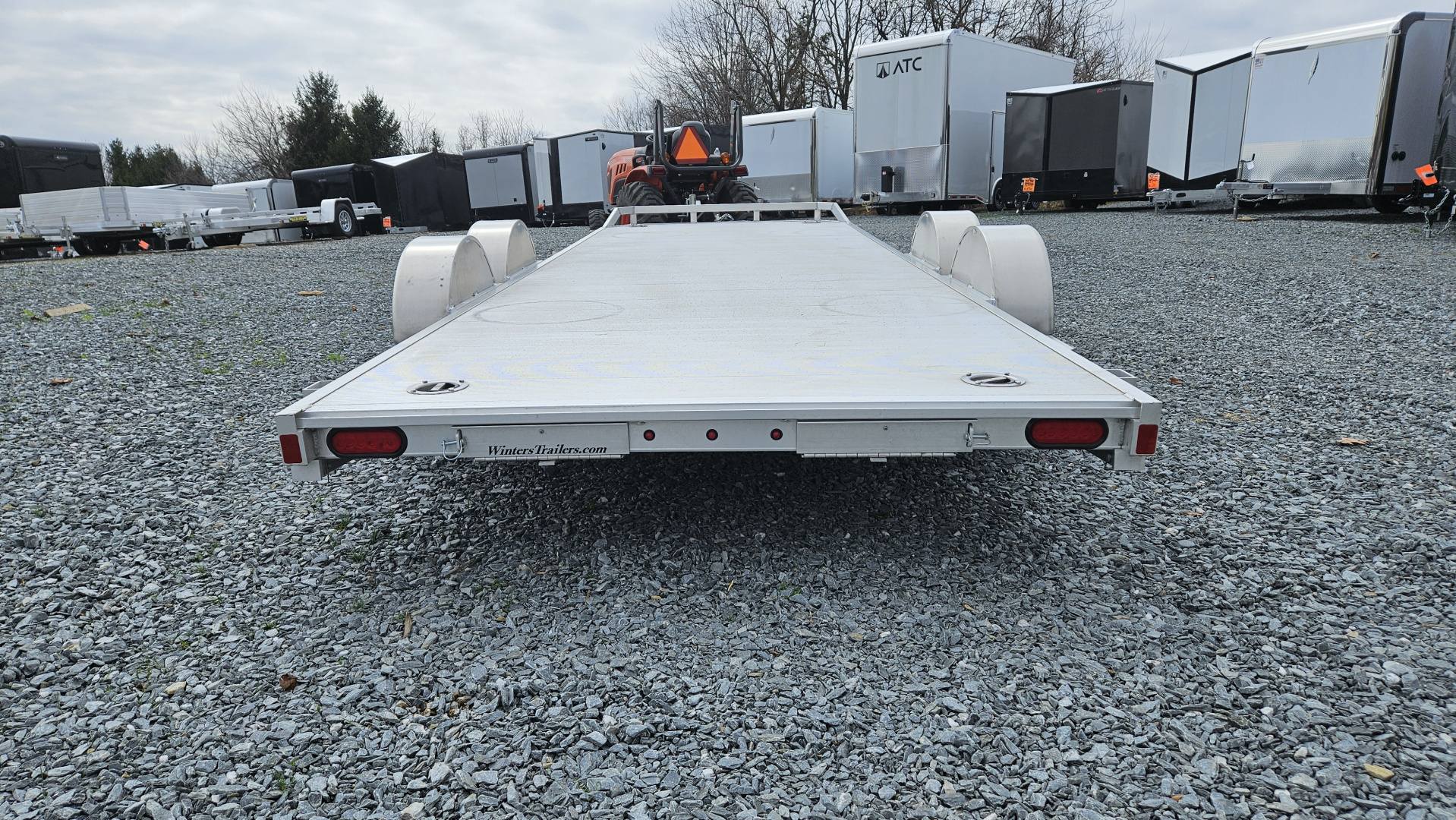 New 2027 Aluma 82X20TA Car / Racing Trailer