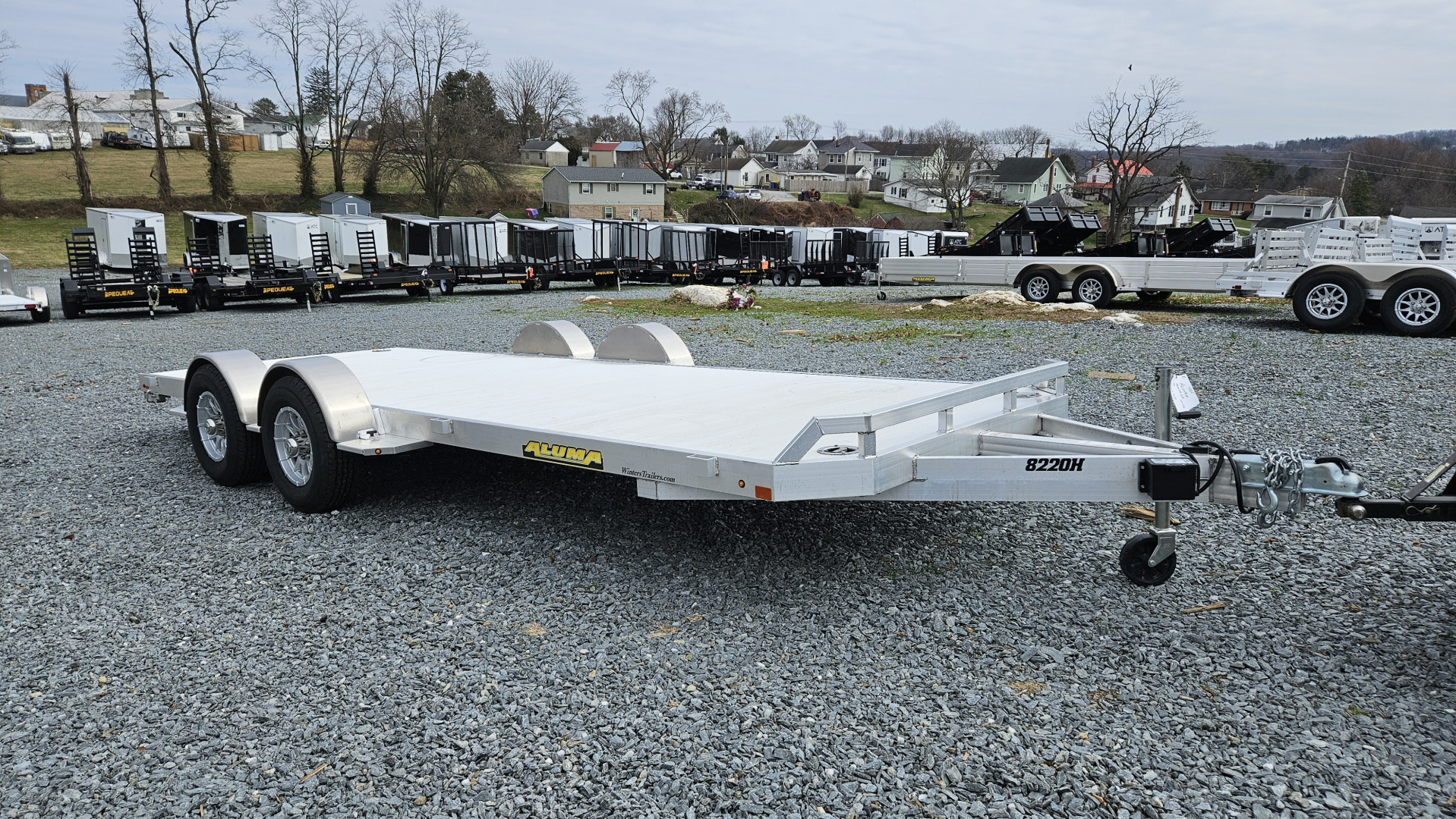 New 2027 Aluma 82X20TA Car / Racing Trailer