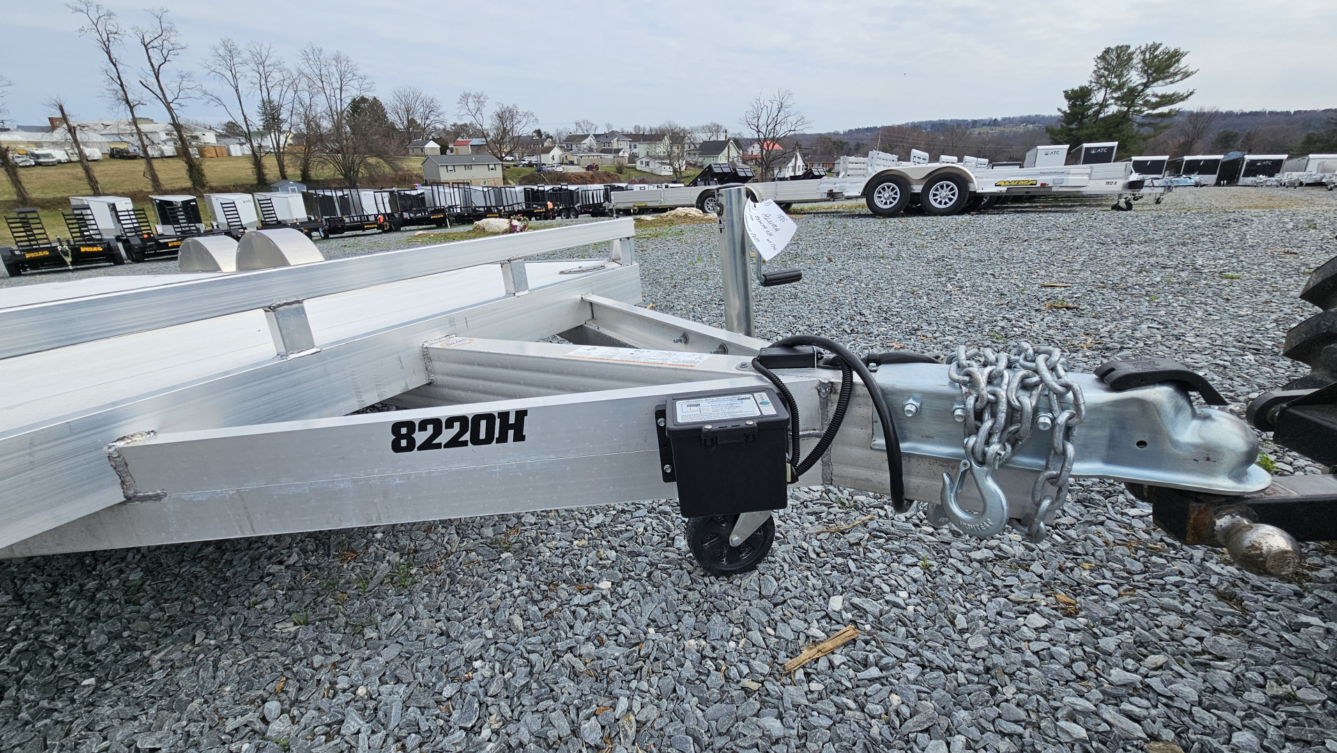 New 2027 Aluma 82X20TA Car / Racing Trailer