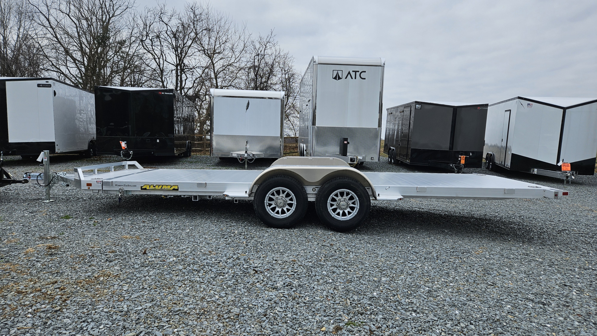 New 2027 Aluma 8220TILT Car Hauler