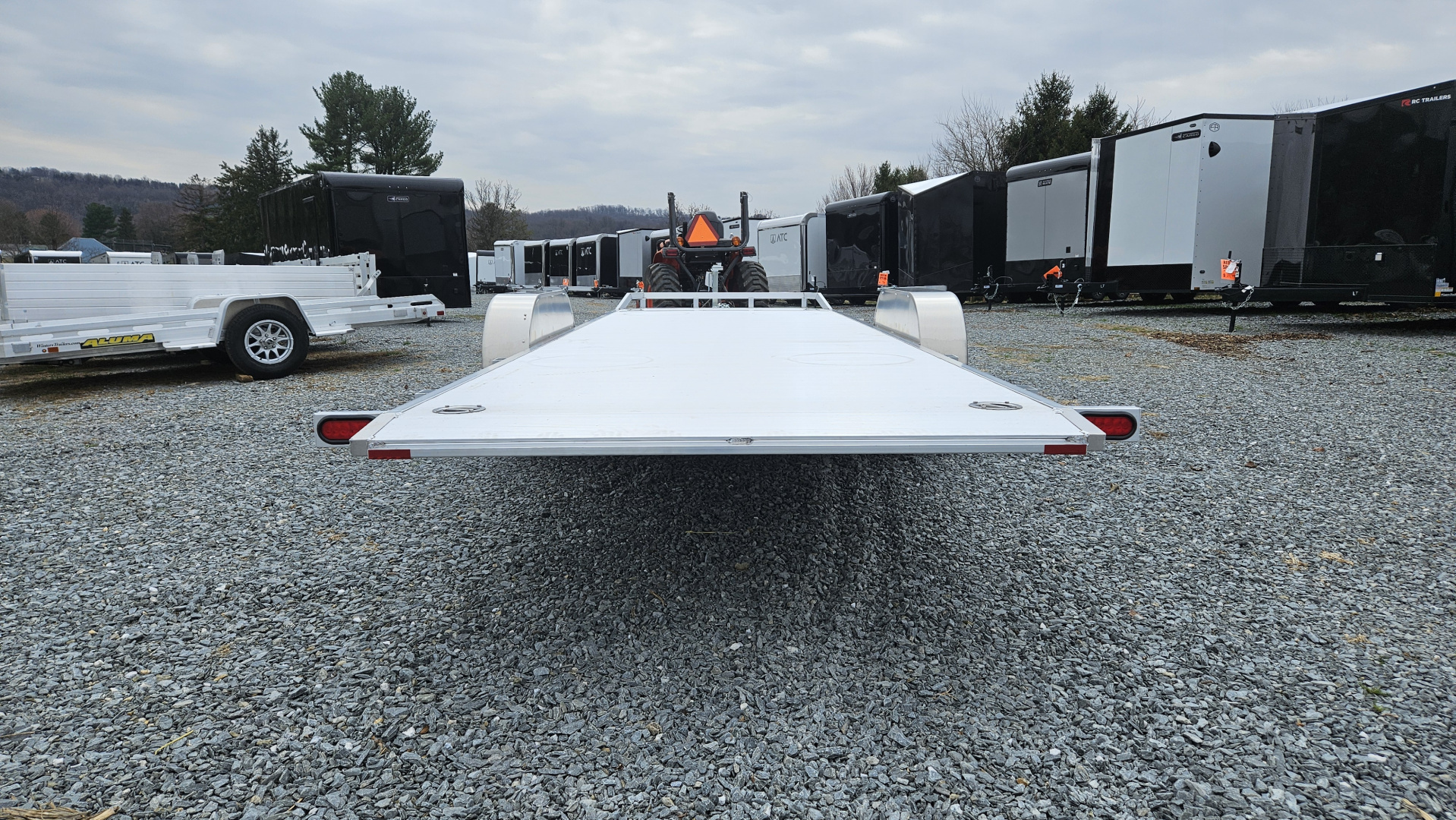 New 2027 Aluma 8220TILT Car Hauler