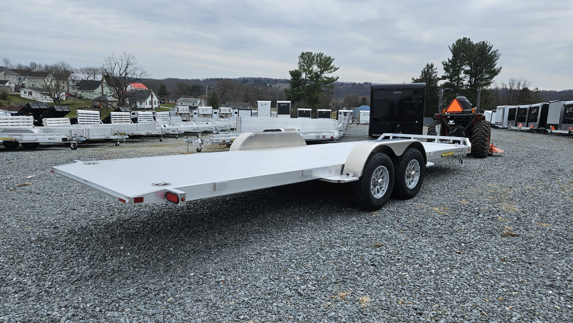 New 2027 Aluma 8220TILT Car Hauler