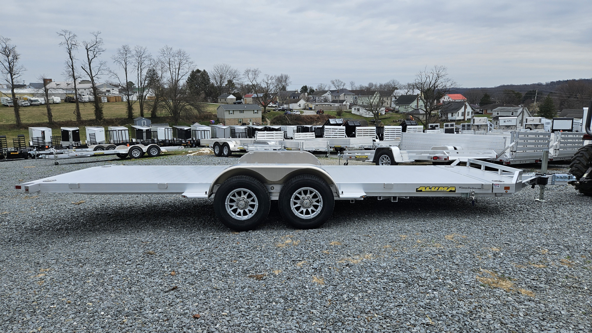 New 2027 Aluma 8220TILT Car Hauler