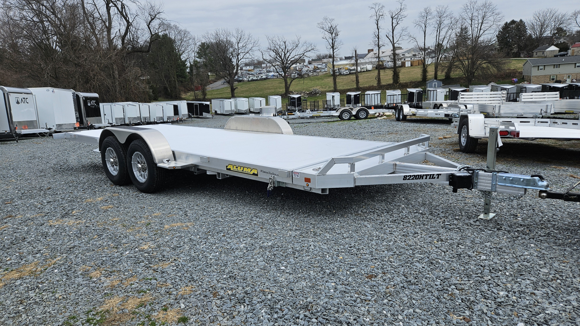 New 2027 Aluma 8220TILT Car Hauler