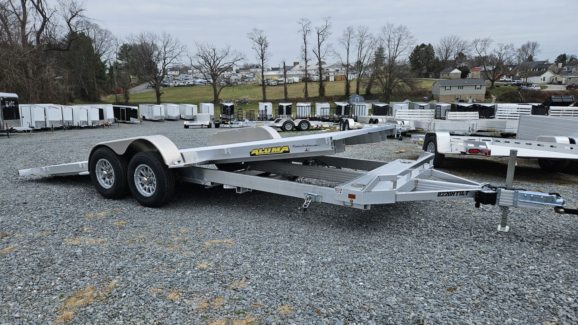 New 2027 Aluma 8220TILT Car Hauler