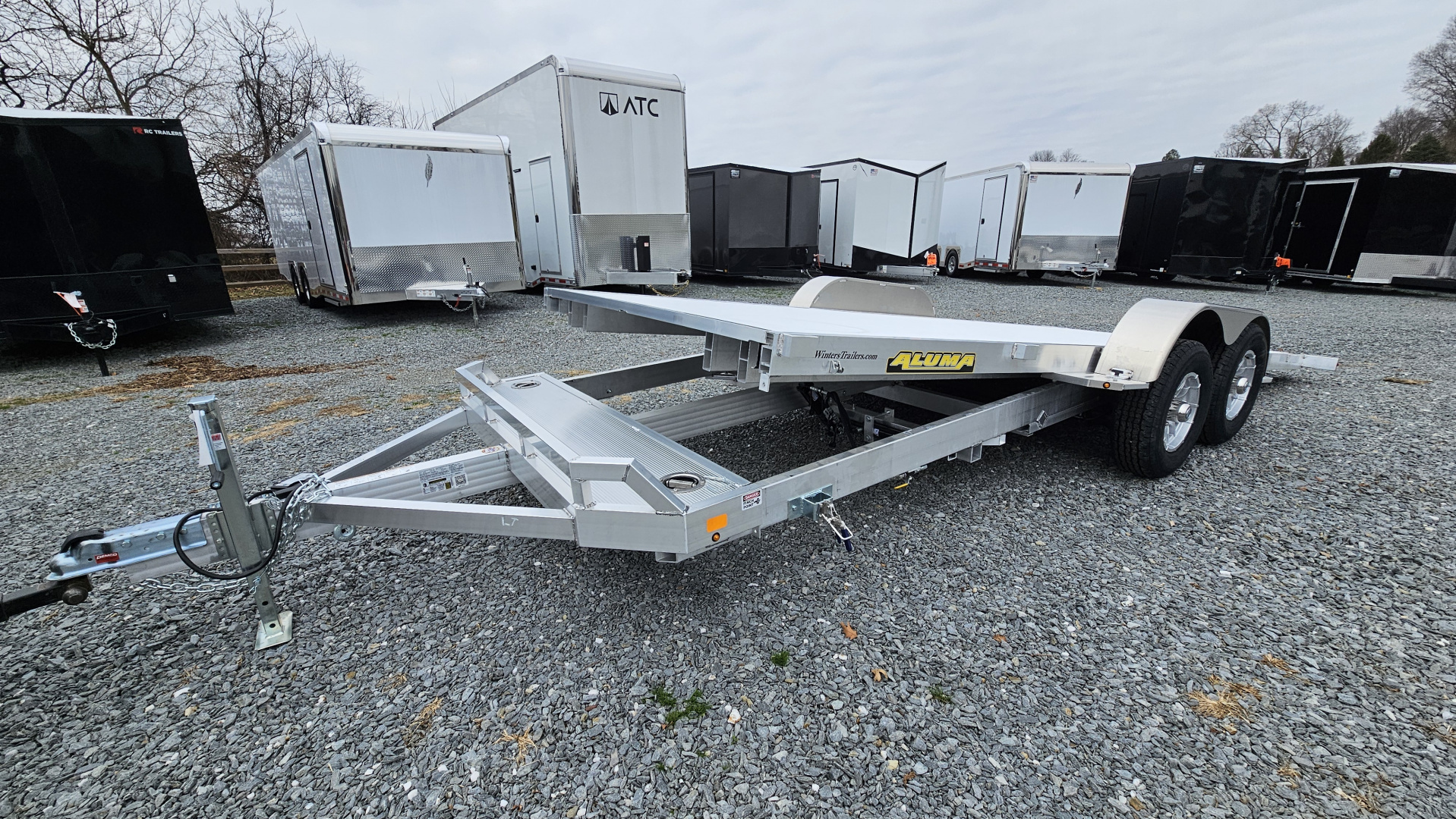 New 2027 Aluma 8220TILT Car Hauler