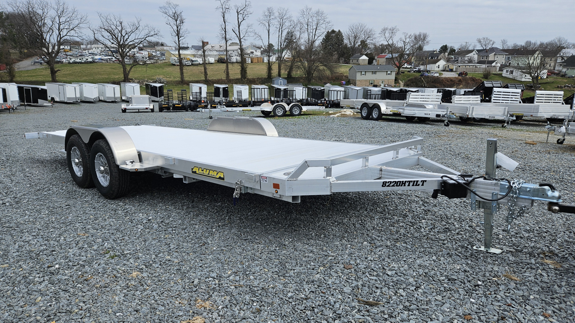 New 2027 Aluma 8220TILT Car Hauler