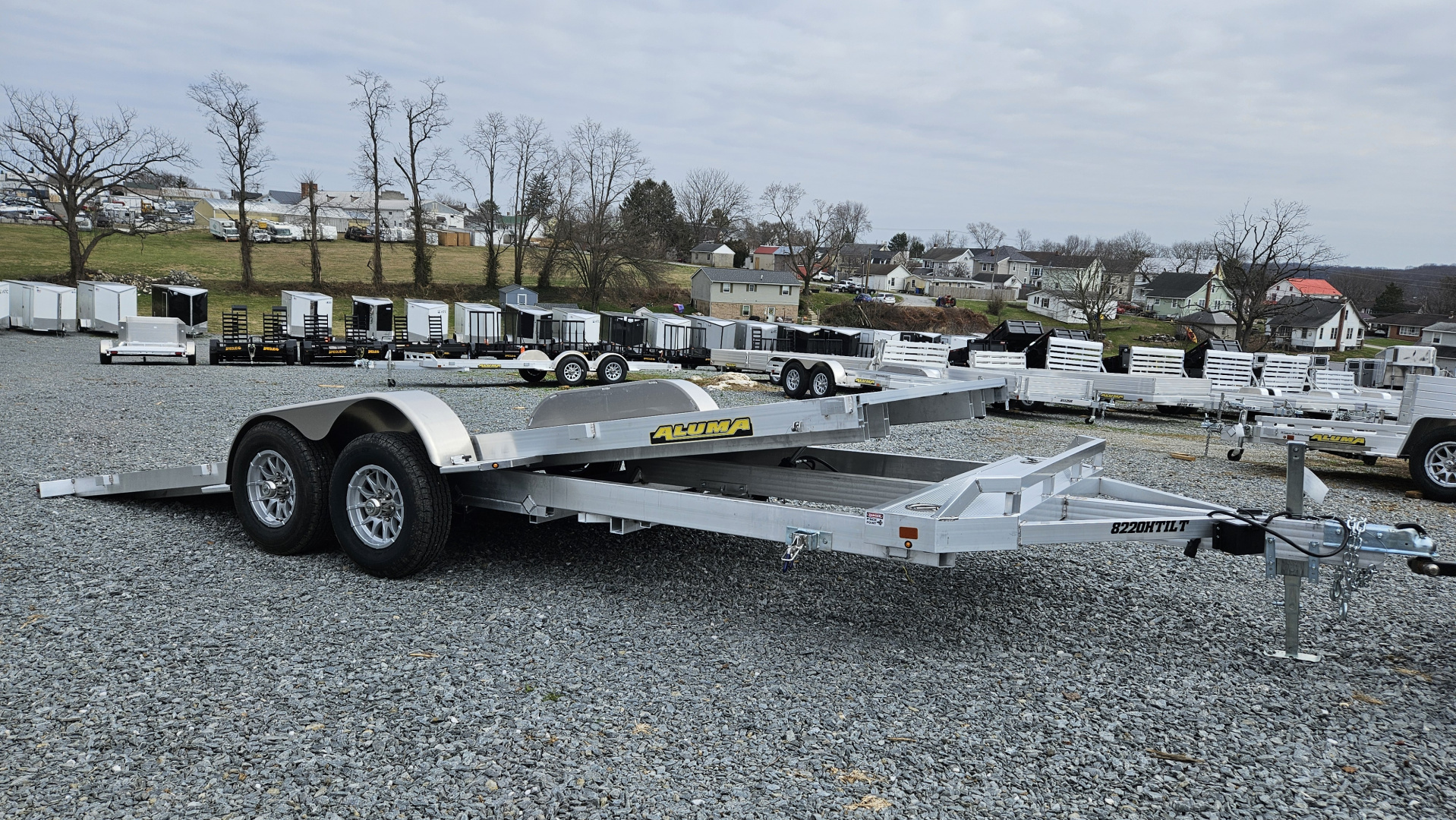 New 2027 Aluma 8220TILT Car Hauler