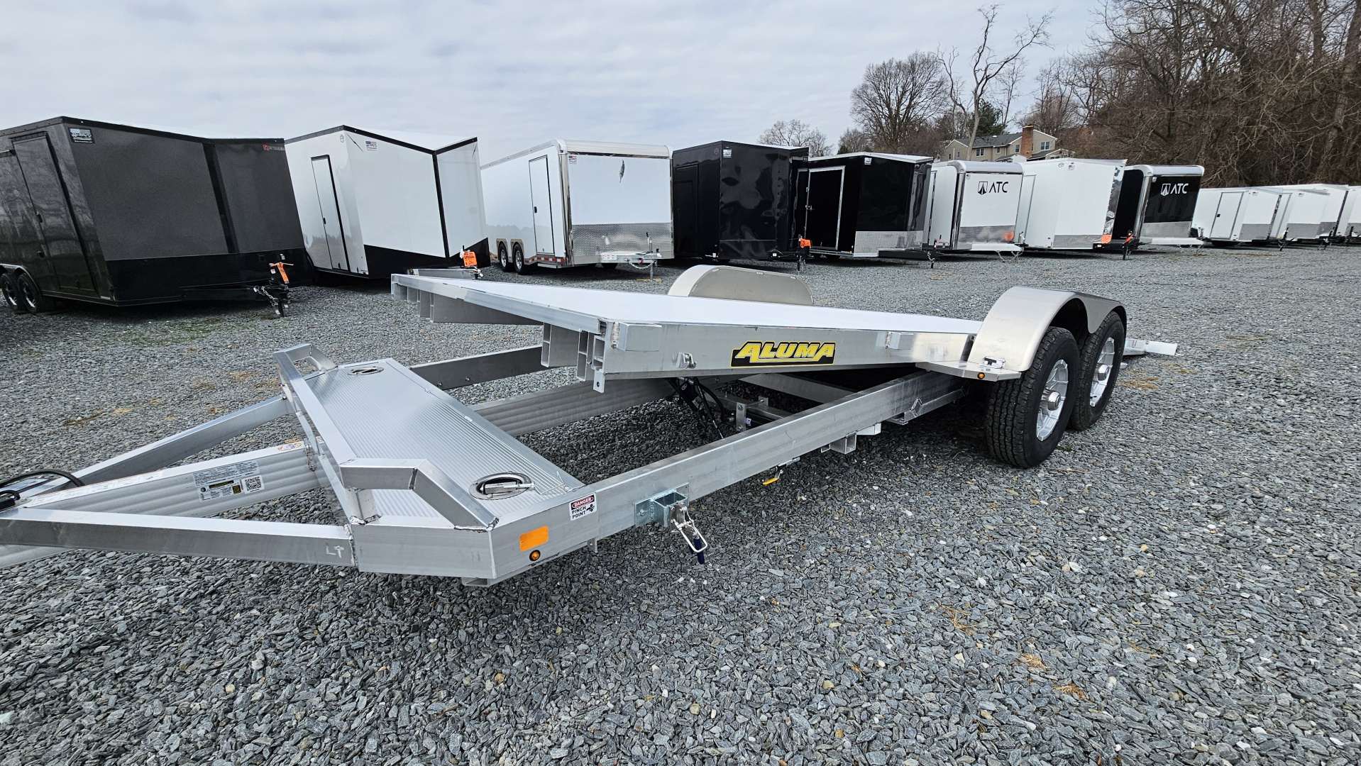 New 2027 Aluma 8220TILT Car Hauler